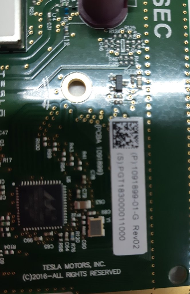 Modem NA (LTE) REV02 Tesla Modell 3 1091899-01-G